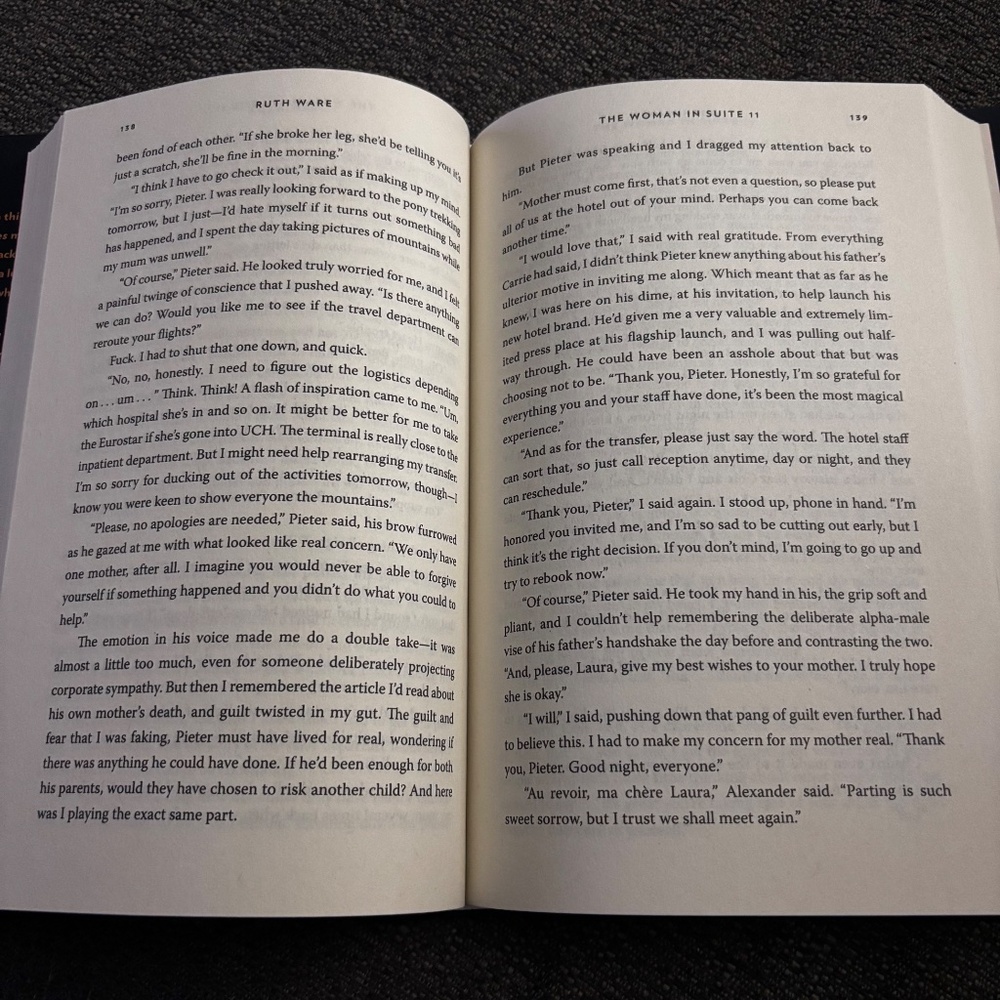 The Woman In Suite 11- Ruth Ware - Picture 4 of 4
